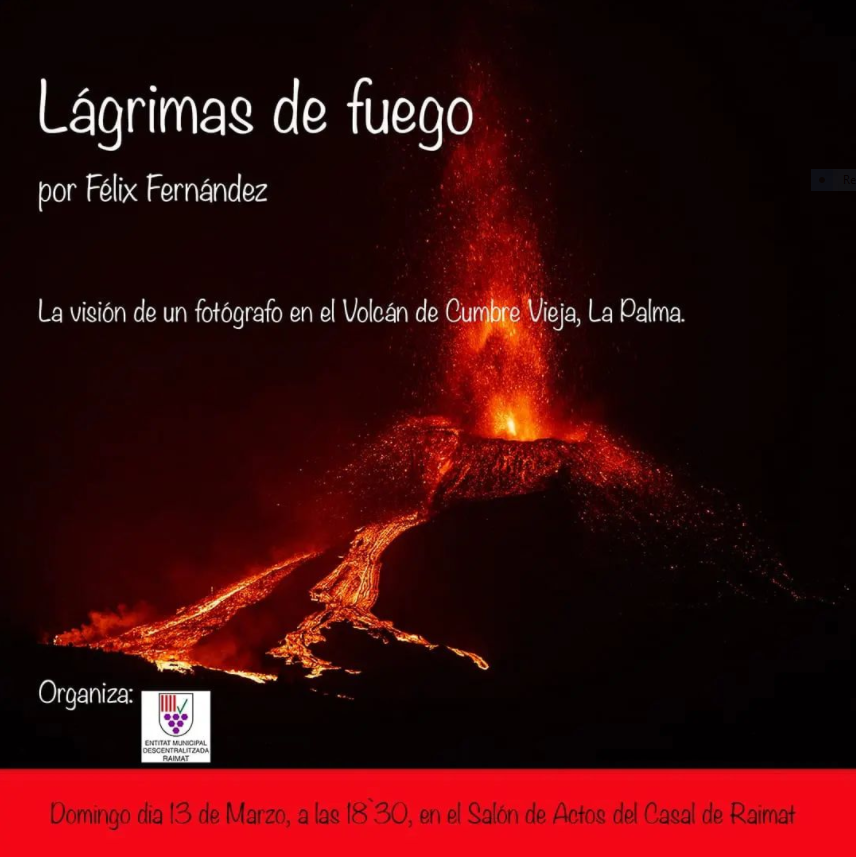 Cartell Lágrimas de Fuego